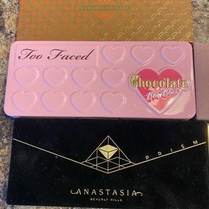 eyeshadow palette various Sephora brands